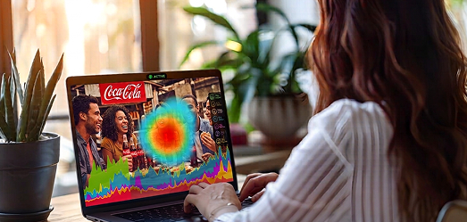 Neuromarketing: mapa de calor sobre una comunicación de marca