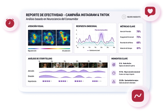 Dashboard de resultados en tiempo real