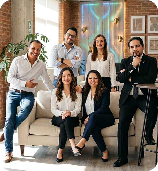 Equipo de Silana colaborando
